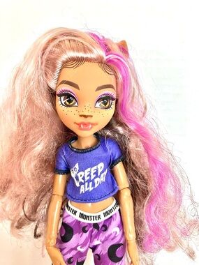 Monster High Creepover Party Clawdeen Wolf Fashion Doll Read Mattel Not Complete